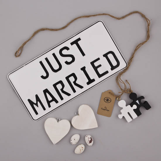 Just Married Διακοσμητικά NewMan