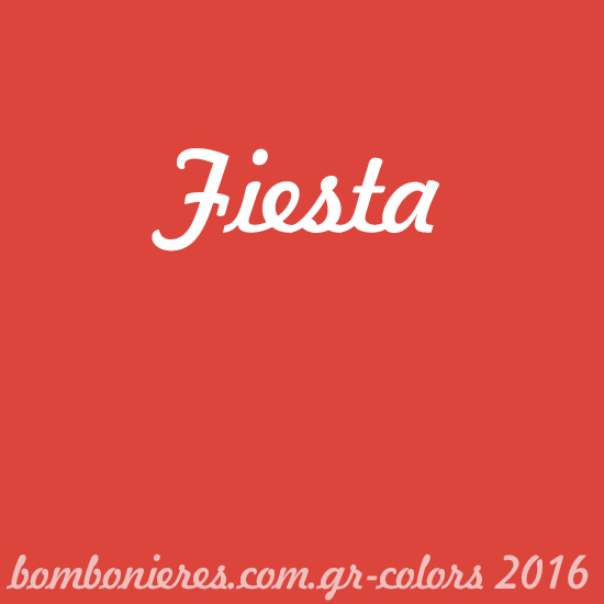 Fiesta - bombonieres.com.gr - Χρώματα 2016