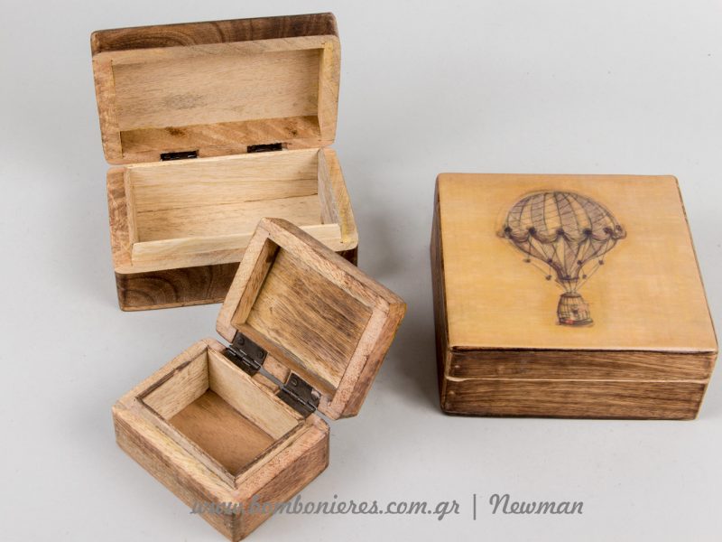 Ξύλινα κουτιά handmade wooden boxes