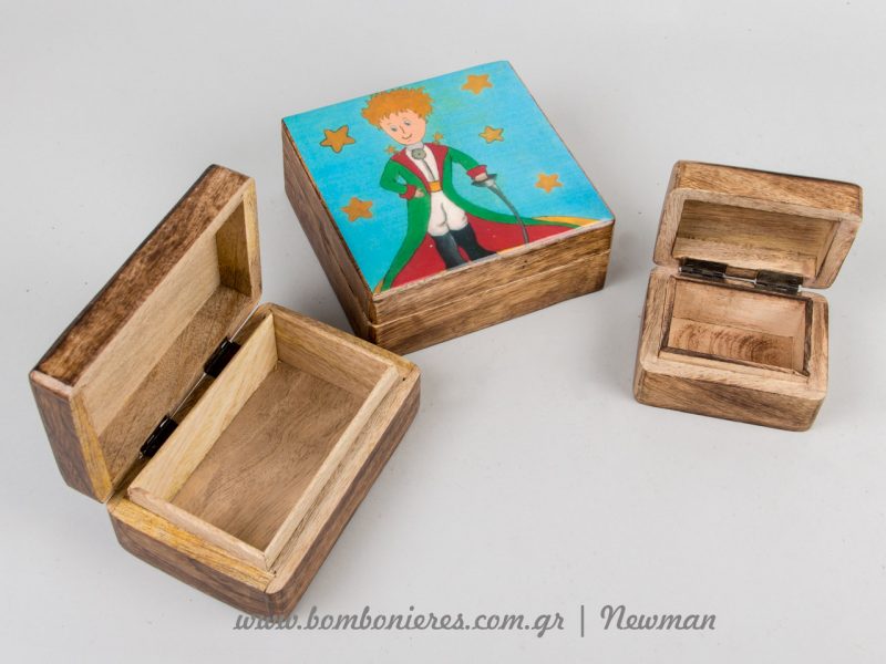 Ξύλινα κουτιά handmade wooden boxes little prince