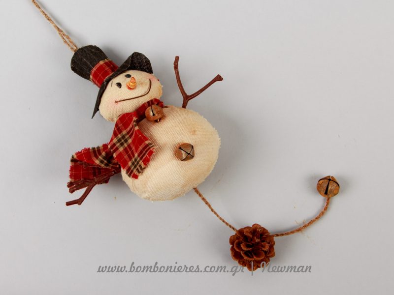 κρεμαστός χιονάνθρωπος kremastos xionanthropos snowman 